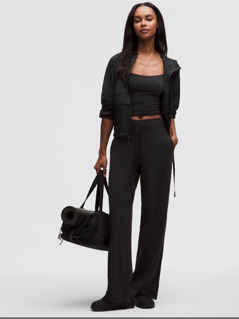 Lululemon Groove Wide-Leg High Rise Pant